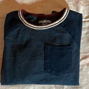 🎉3 for $30🎉OshKosh B’gosh the Genuine Article Boy’s pullover, blue maroon (Mlb